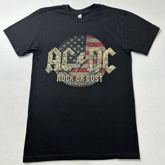 Alstyle Other - AC/DC Adult Small Rock Or Bust America 2016 Tour Tee Band Graphic T Shirt